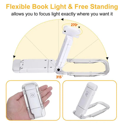 LED Rechargeable Book Reading Light  Gadgett-Galaxy   