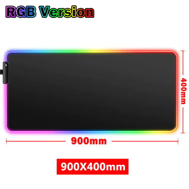 RGB Gaming Mousepad  GTA Wanted Light RGB 900X400mm 