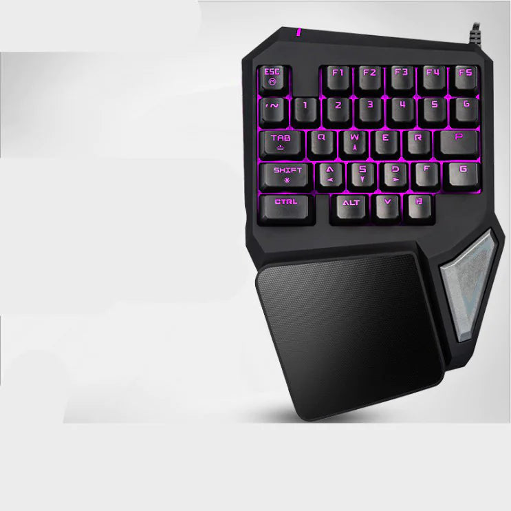 One-Handed Gaming Keyboard Set Gadgett-Galaxy A