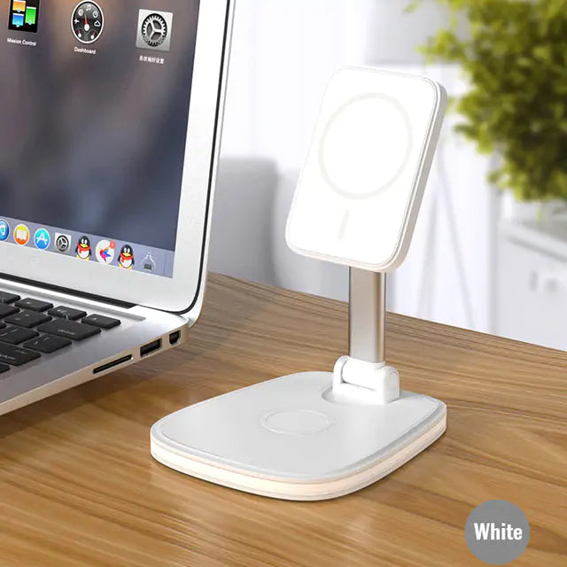 TriMag Folding Wireless Charger  GTA Wanted Light White  