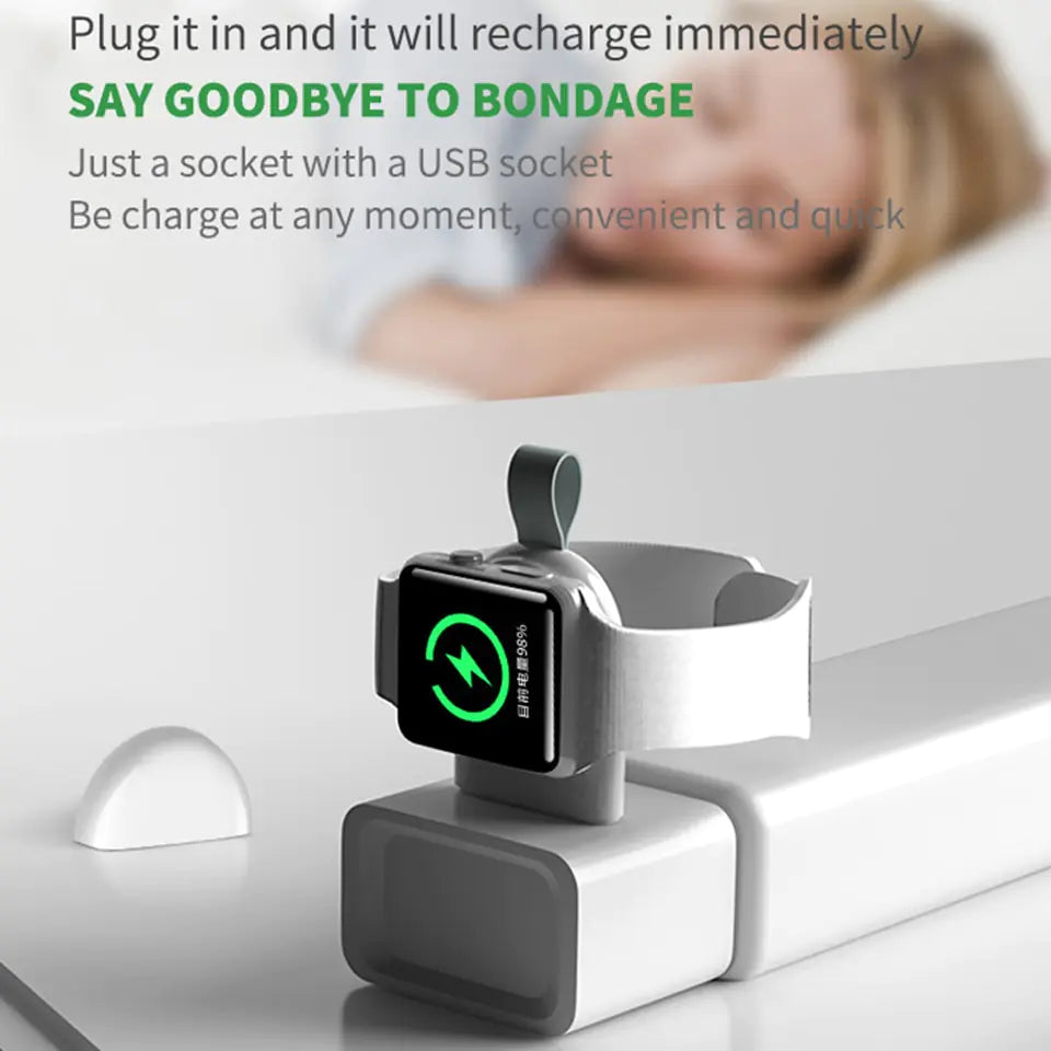 Smart Watch Adapter Wireless Charger  GTA Wanted Light   