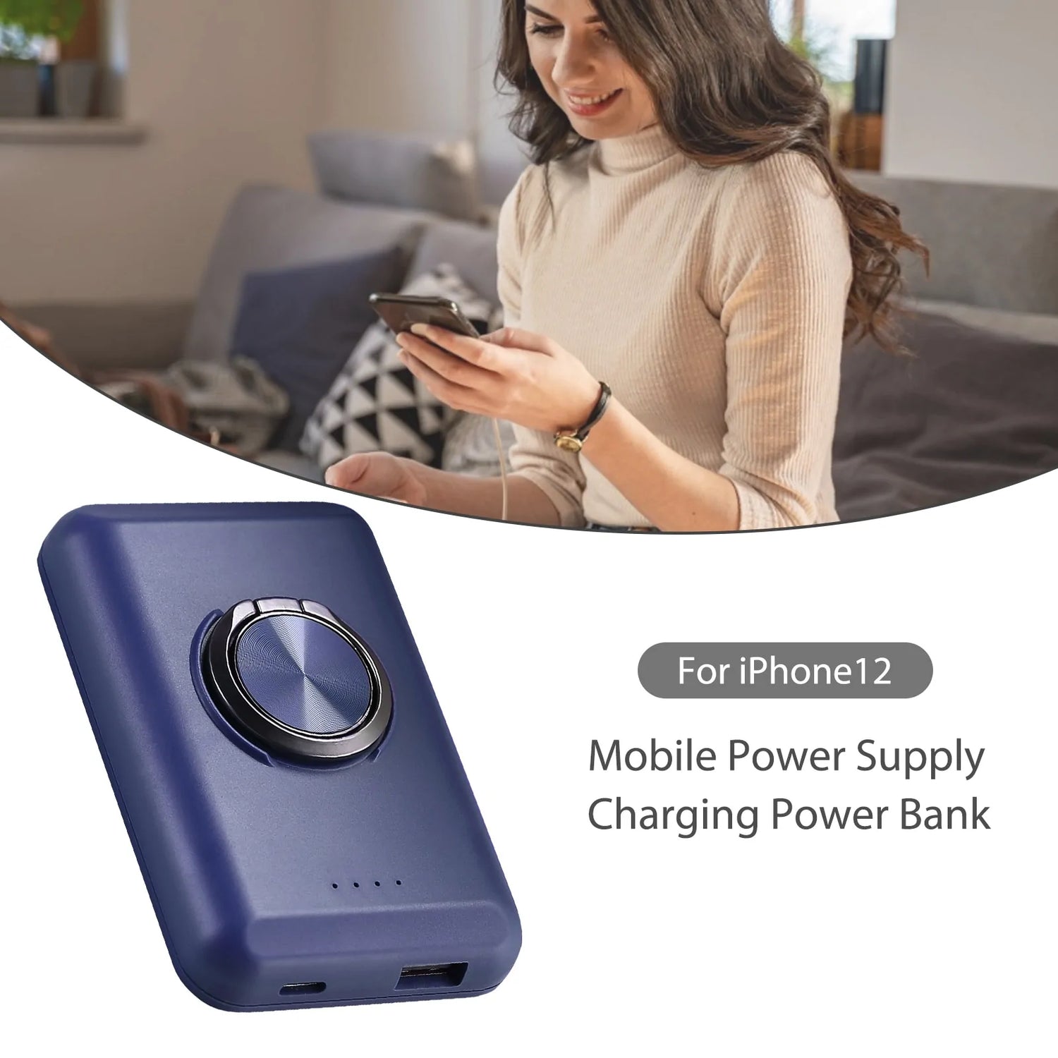 Wireless Mobile Power Supply Charging Power Bank  GTA Wanted Light   