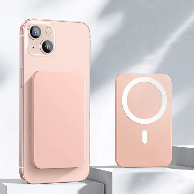 Magnetic Wireless Charger  GTA Wanted Light Pink 5000mAh 