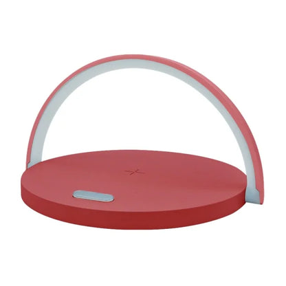 Fast Wireless Charger Table Lamp  GTA Wanted Light Red  