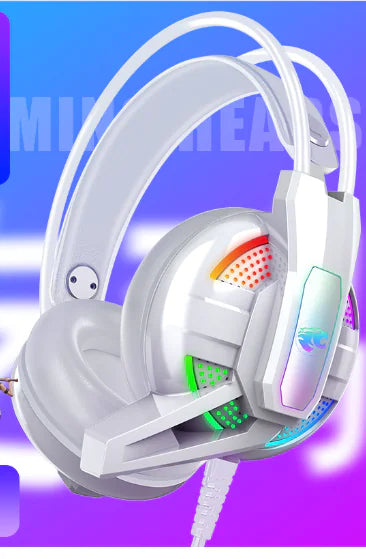 PS4 Gaming Headphone 4D Stereo  GTA Wanted Light White A12 Paoma 