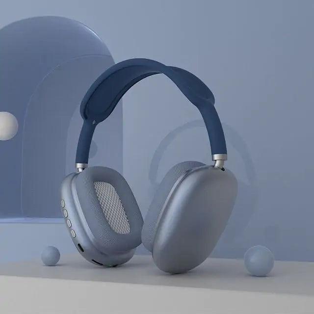 Max Stereo Headphone  GTA Wanted Light Blue  