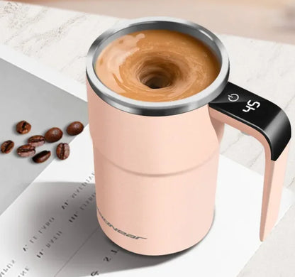 Automatic Mixing Coffee Cup Gadgett-Galaxy Pink 380ml