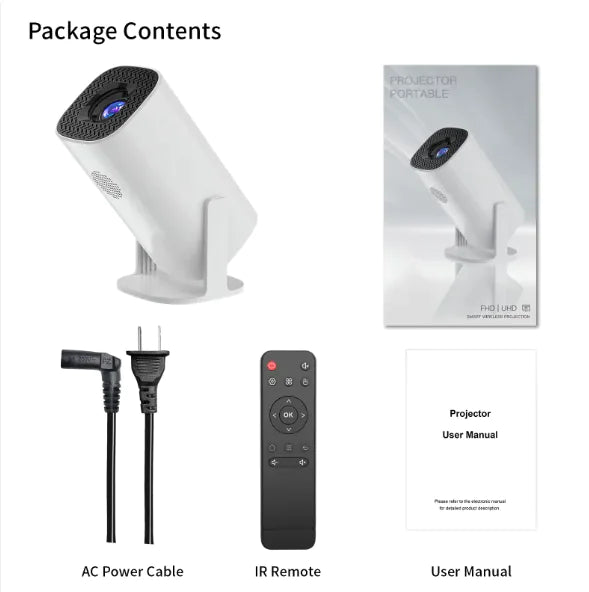 Projector Mini Household 4K Gadgett-Galaxy