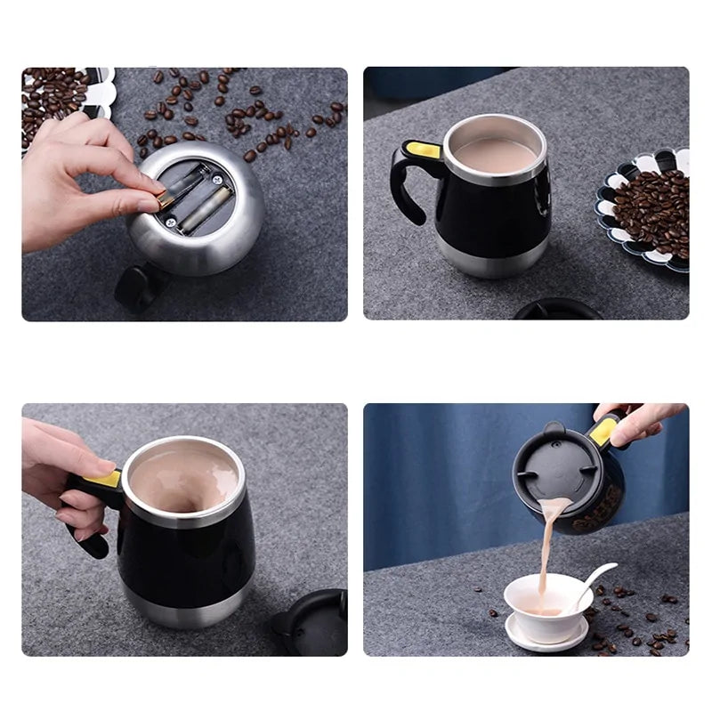 Automatic Self Stirring Magnetic Mug Gadgett-Galaxy