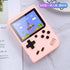 Retro Hand Held Gaming Console  GTA Wanted Light Pink Single 