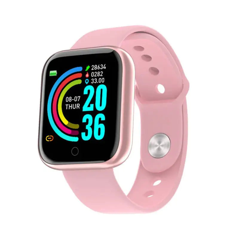 Waterproof Sport Fitness Smart Watch  GTA Wanted Light Pink 1 Size 