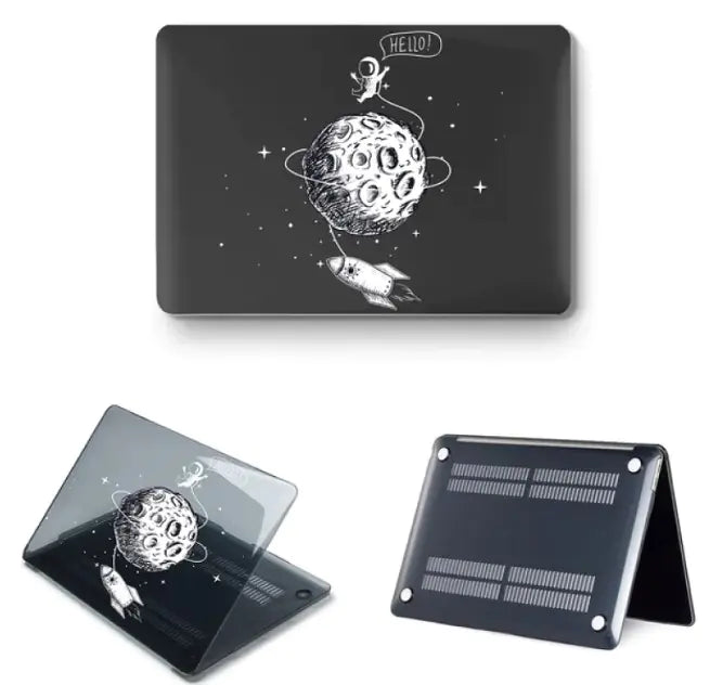 Laptop Case For Macbook Laptop Accessories Gadgett-Galaxy Black 2  