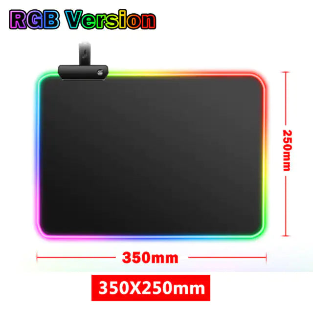 RGB Gaming Mousepad  GTA Wanted Light RGB 350X250mm 