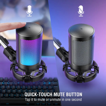 Gaming Microphone Kit  GTA Wanted Light   