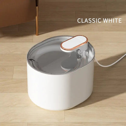 Automatic Pet Water Fountain Gadgett-Galaxy Classic White 1 pc