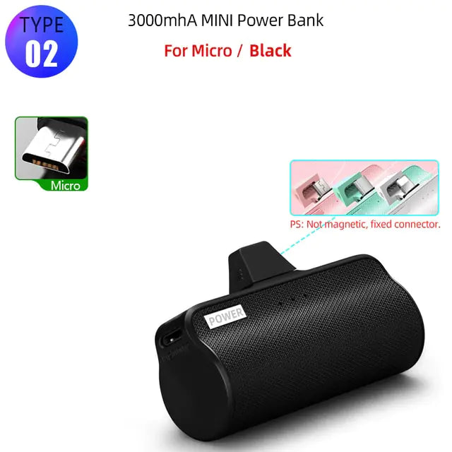 5000mAh Mini Power Banks  GTA Wanted Light   