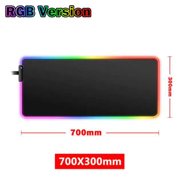 RGB Gaming Mousepad  GTA Wanted Light   