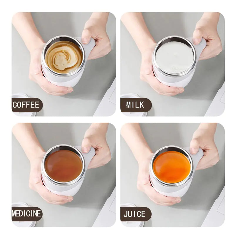 Automatic Self Stirring Magnetic Mug Gadgett-Galaxy