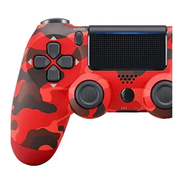 P4 Wireless Multifunctional Game Controller Gadgett-Galaxy Camouflage Red