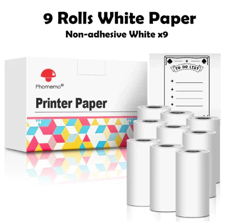 Thermal Printer Paper for T02 Thermal Printer Printer Paper Gadgett-Galaxy   