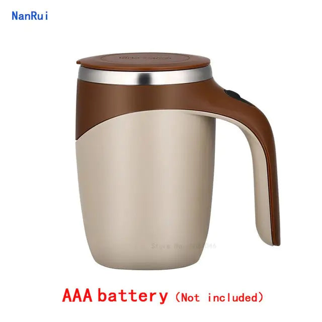 Automatic Self Stirring Magnetic Mug Gadgett-Galaxy Battery Coffee 380ml