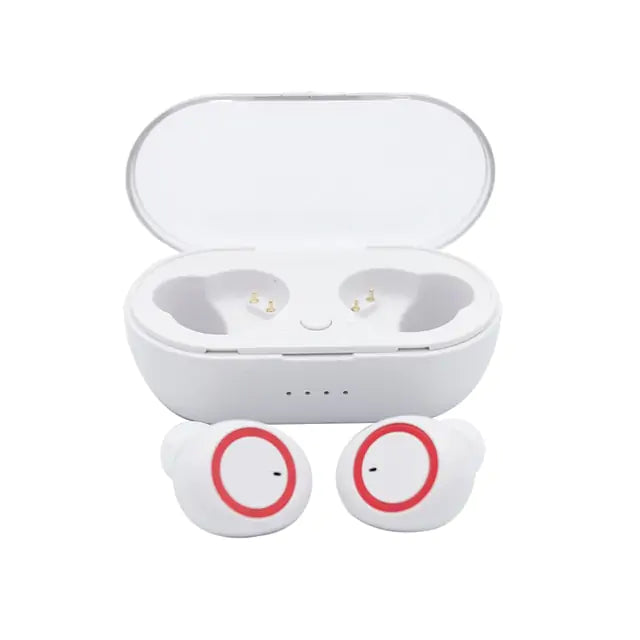 Bluetooth Earbuds  GTA Wanted Light White Red  