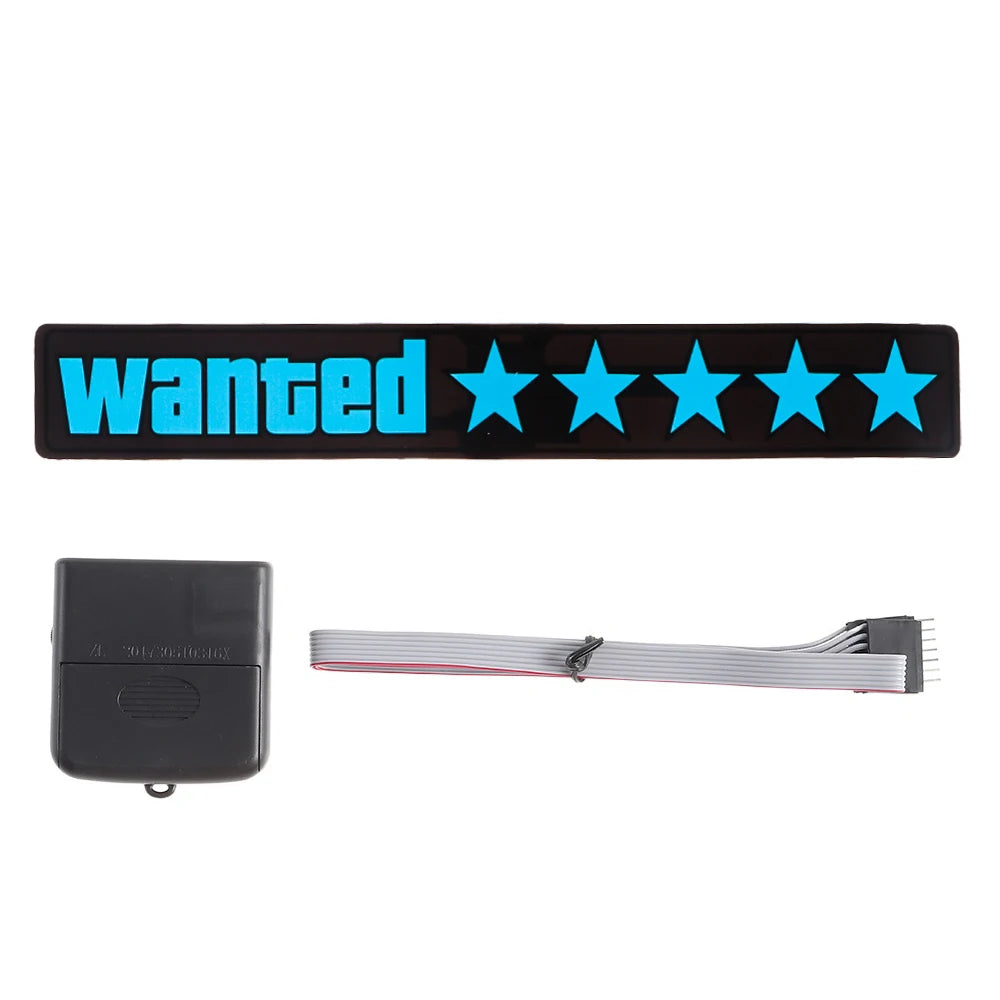 Wanted Led Lights  GTA Wanted Light Blue  