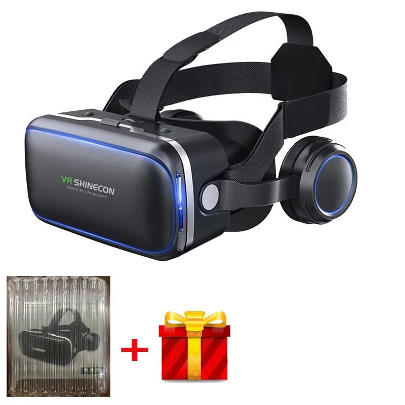 VR 6.0 Headset Edition  Gadgett-Galaxy Black Bundle 2 