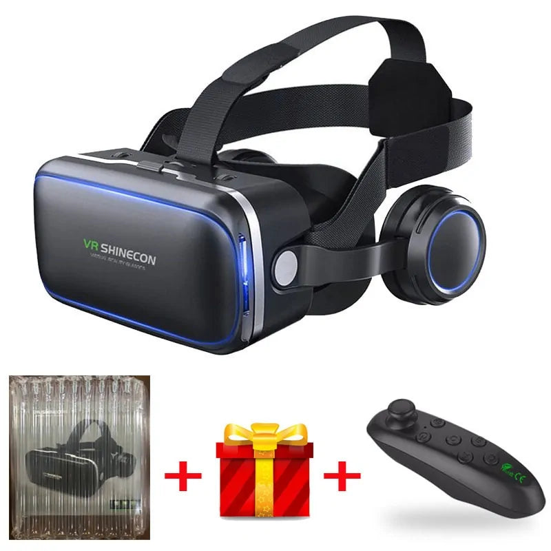 VR 6.0 Headset Edition  Gadgett-Galaxy Black Bundle 3 