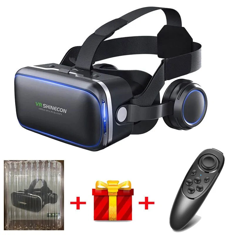 VR 6.0 Headset Edition  Gadgett-Galaxy Black Bundle 4 