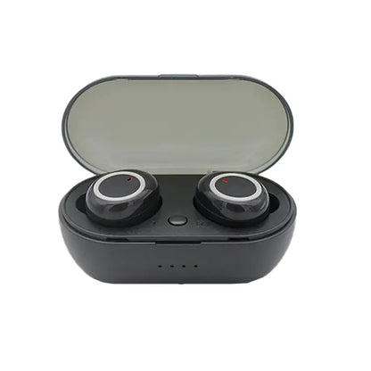 Bluetooth Earbuds  GTA Wanted Light Black White  