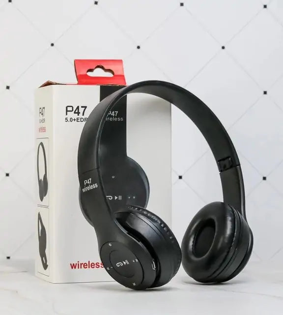 Max Stereo Headphone  GTA Wanted Light P47 Black  