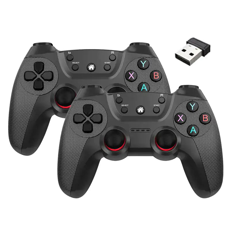 2-pack of Wireless GamePad Controllers  GTA Wanted Light Black  