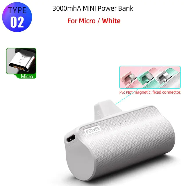 5000mAh Mini Power Banks  GTA Wanted Light   