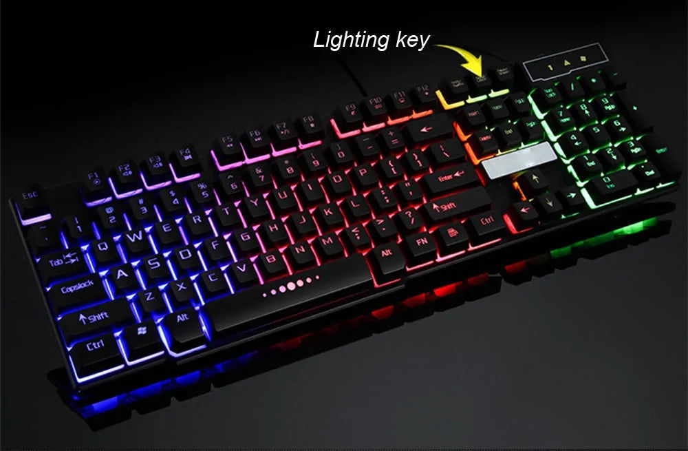 Mechanical Gaming Keyboard  GTA Wanted Light   