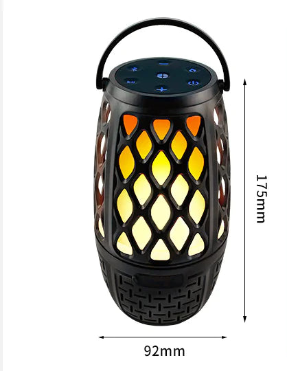 Flame Bluetooth Speaker  GTA Wanted Light Flame Light Speaker  2  