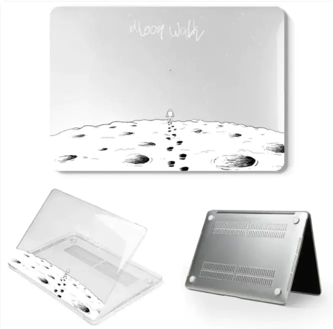 Laptop Case For Macbook Laptop Accessories Gadgett-Galaxy White  