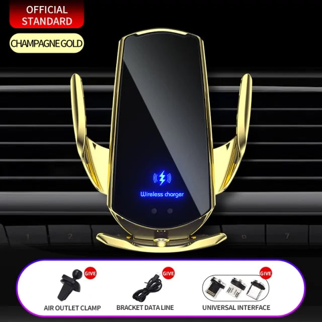 Car Wireless Charger  GTA Wanted Light Gold  