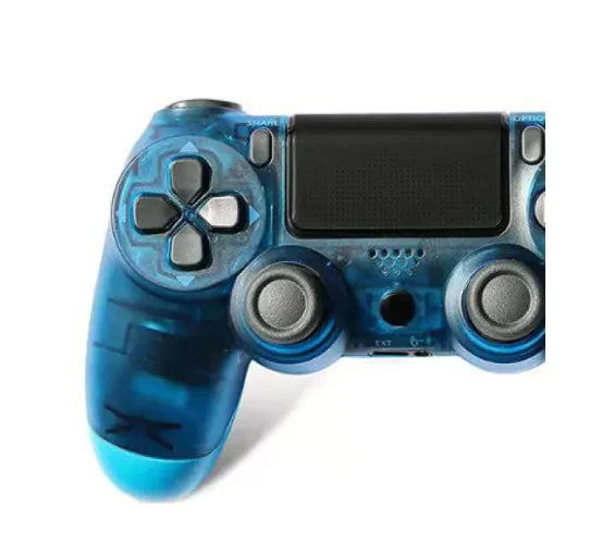 P4 Wireless Multifunctional Game Controller Gadgett-Galaxy Translucent Blue