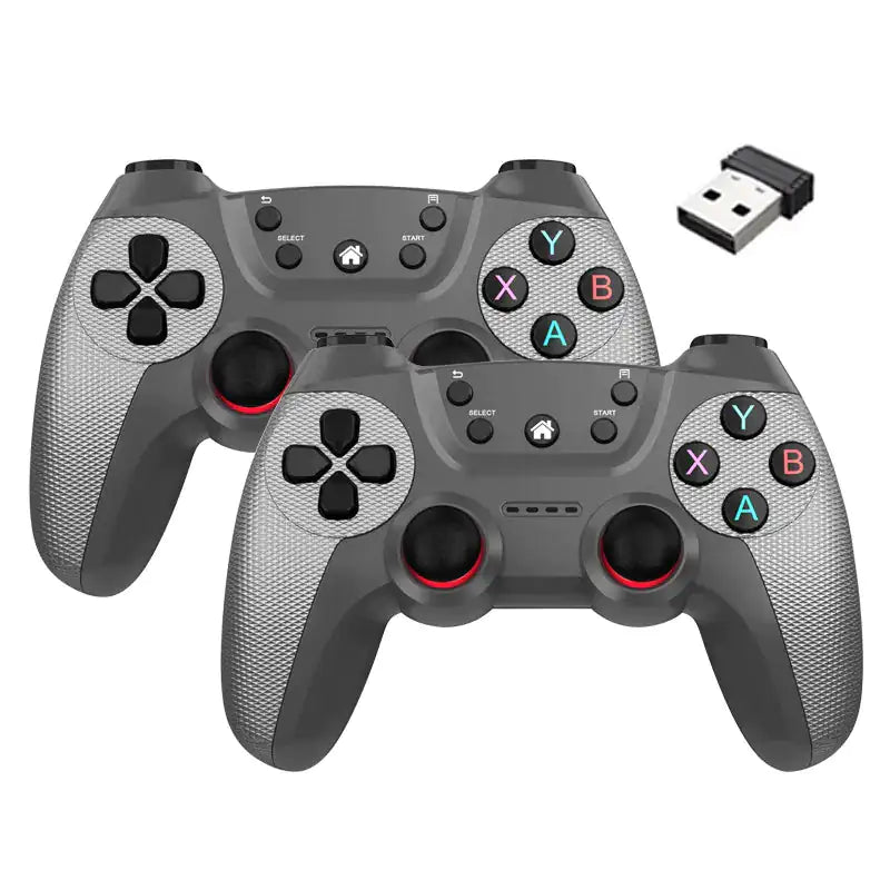 2-pack of Wireless GamePad Controllers  GTA Wanted Light Grey  